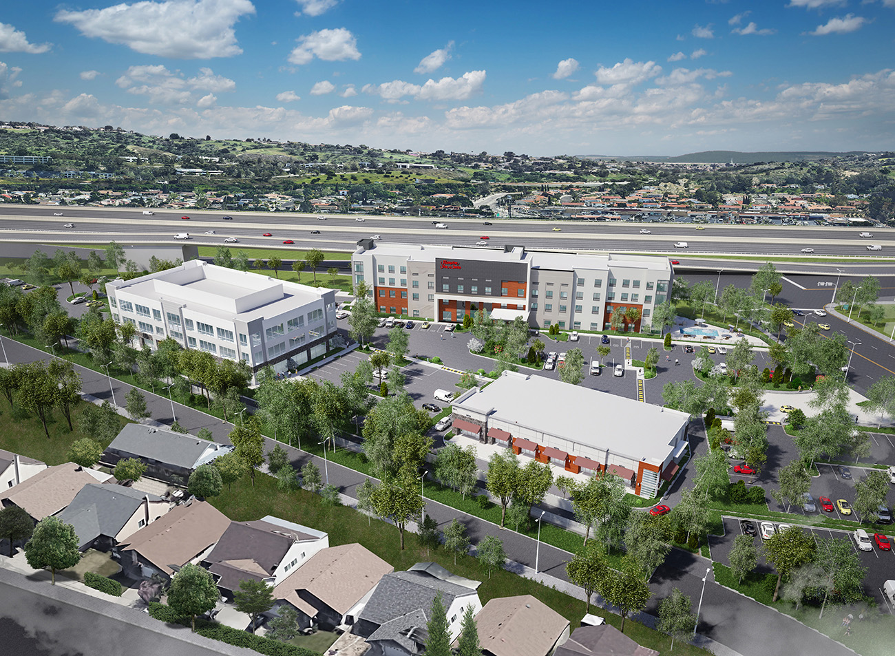 brea canyon Business park 조감도 최종 결과물